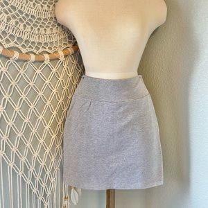 Gray Skirt